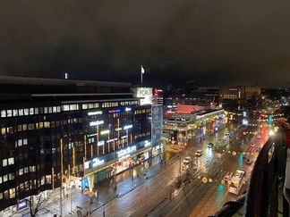 Kävimme ihailemassa maisemia Hansa huipulla Kupolissa