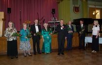 Ansiomerkin saivat Hilkka Rajala, Maija Kankainen, Jorma Söderholm, Raija Kärpijoki, Leo Mäkinen ja Olavi Koivu