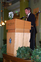 Alkon tervehdyksen toi aluepäällikkö Erkki Pakola