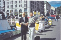 Heikki Koski liitymässä eläkeläisiin 2003