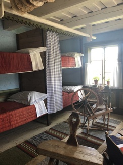 Kotiseutumuseossa viehättävä tupa